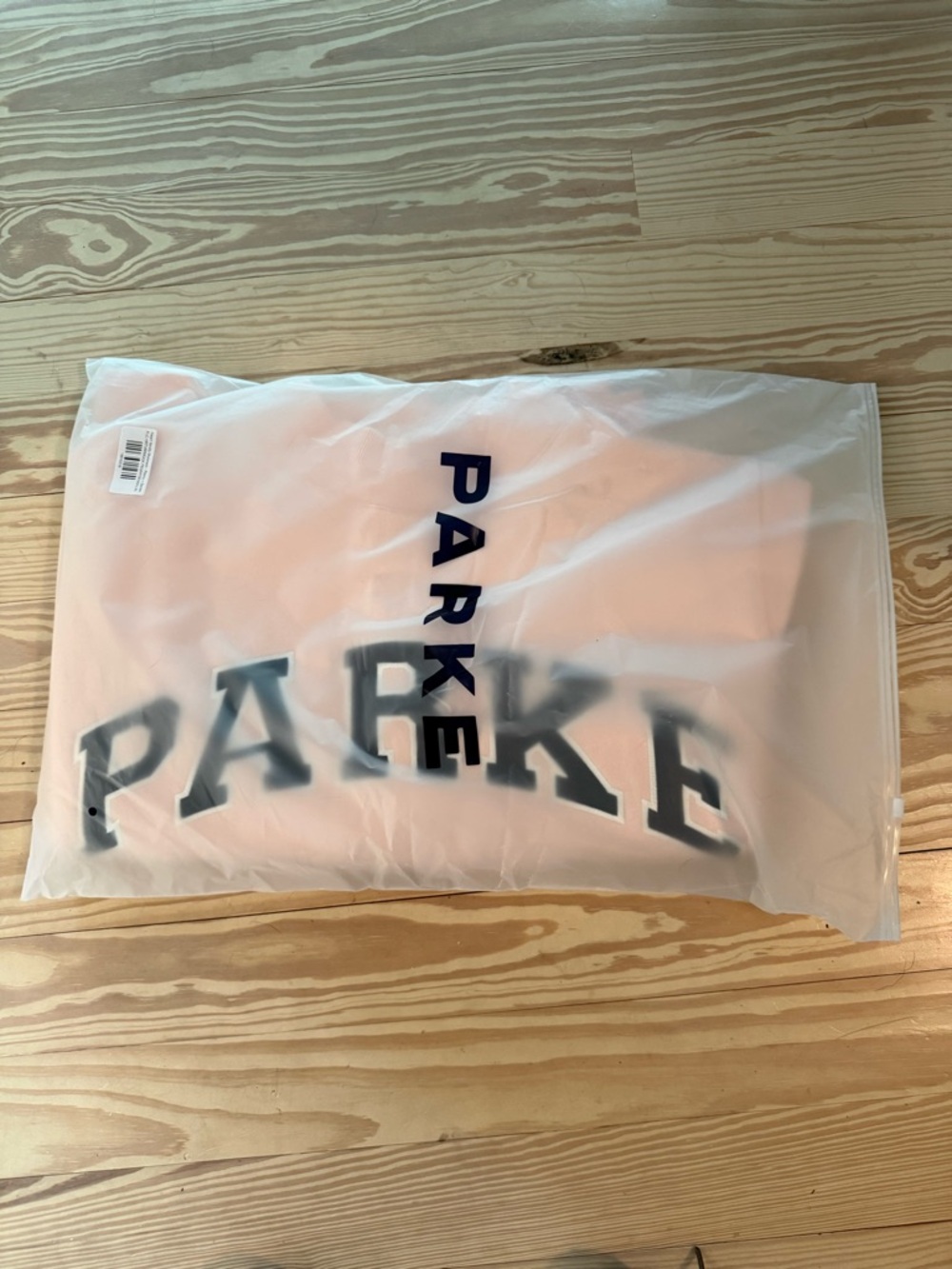 Parke Women's Pink Logo Hoodie Sweatshirt